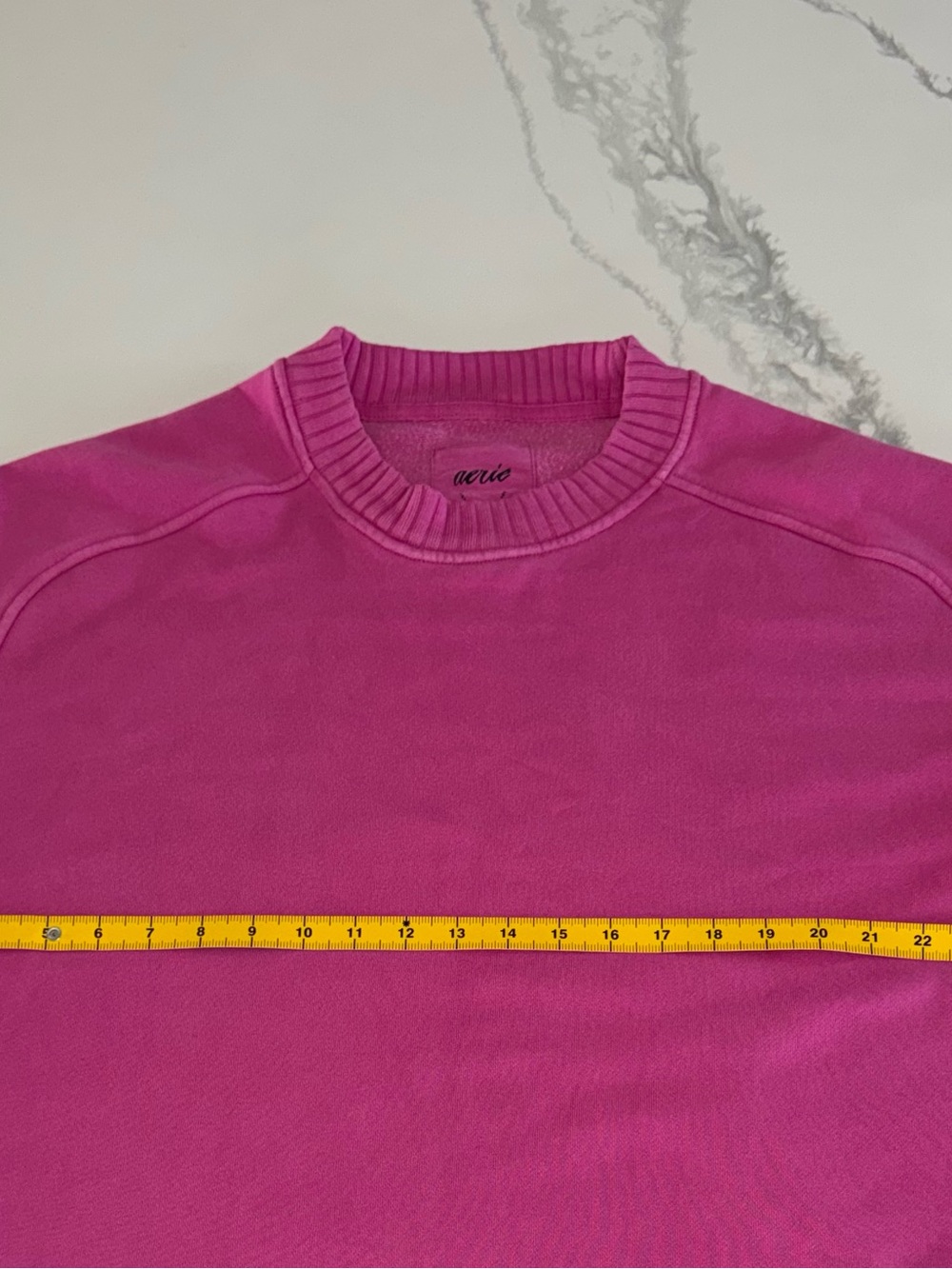 Aerie Pink Crewneck Sweatshirt - Picture 5 of 6